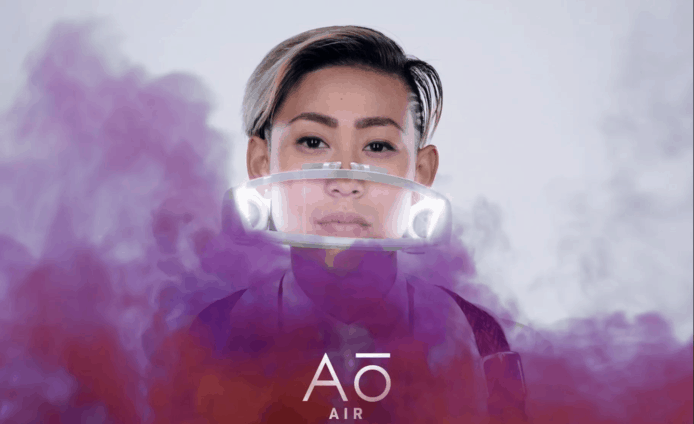 【CES 2020】AO Air Atmos 超型全透明口罩   聲稱比普通口罩有效50倍