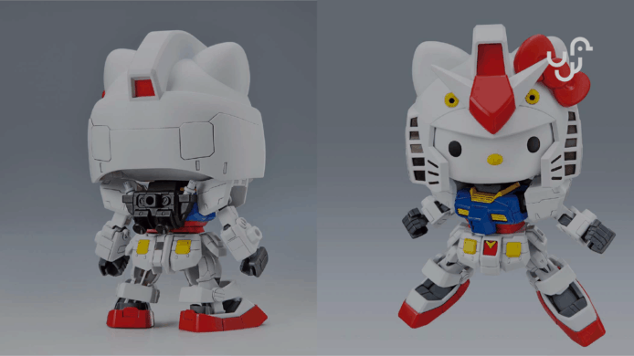 【有片睇】高達與 Hello Kitty 合體模型成真　特別PV最終話「愛・戰士」