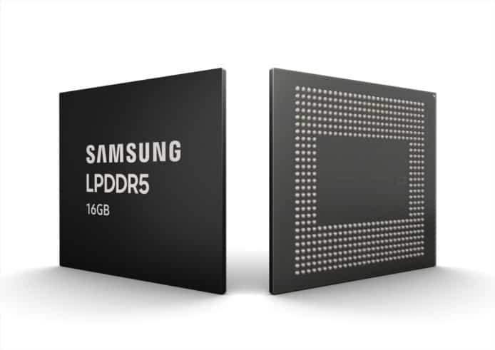 傳輸速度更快、耗電量更低   Samsung 宣佈量產 16GB LPDDR5 RAM