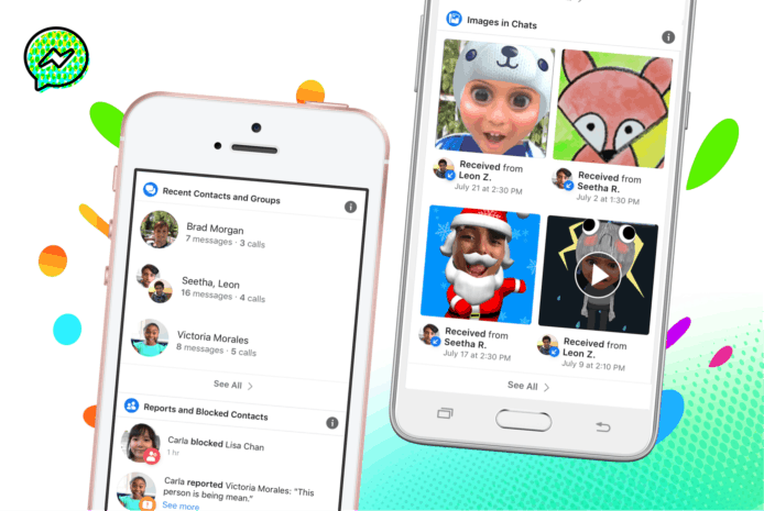 FB Messenger 兒童版給父母更易 check 子女？   家長可遠程移除照片、下載對話內容