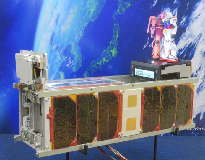 日本成功發射高達模型上太空　為東京奧運打氣