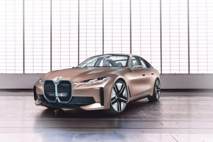【有片睇】BMW i4 純電動車發表　530 匹馬力 +  4 秒內加速 0-100km/h