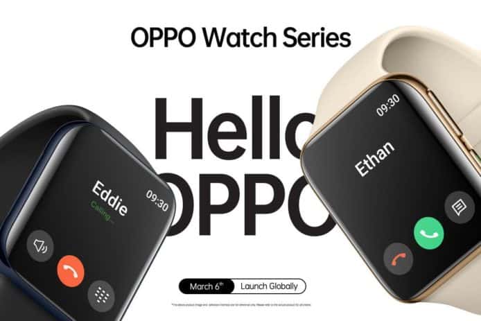 Oppo Watch 設計極似 Apple Watch　可通話+收發訊息+內置心電圖
