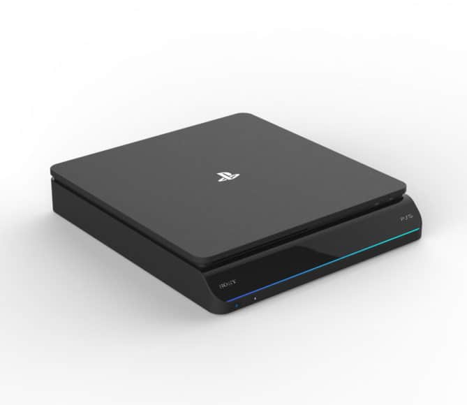 PlayStation 5概念設計圖似足電子磅？ 機身LCD顯示遊戲資訊