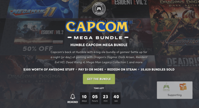 Capcom 限時遊戲優惠套裝登場　$8 起包含三款以上經典大作