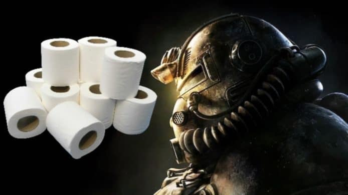 《Fallout 76》現廁紙囤積潮   大量玩家炫耀道具廁紙數目
