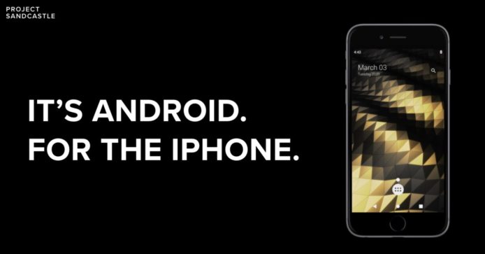 【有片睇】在 iPhone 成功安裝 Android 系統    外國Project Sandcastle成功於 iPhone 7運作