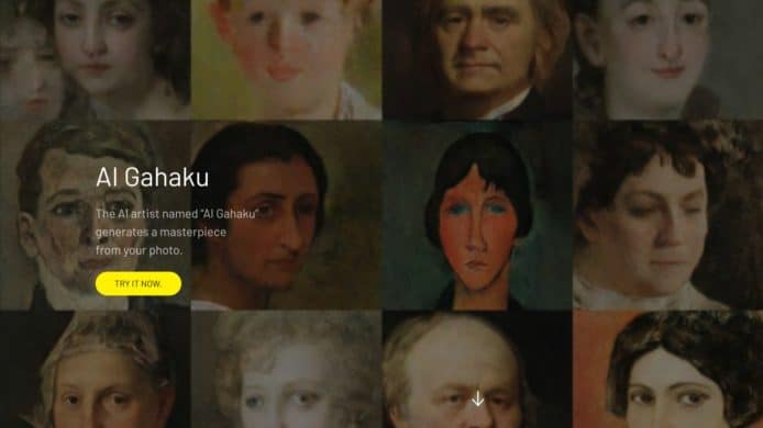 日本人工智能「畫伯」網站   網民上載自拍照即變西洋畫