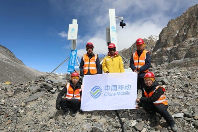 中國移動極地建網   5G 打通珠穆朗瑪峰山頂