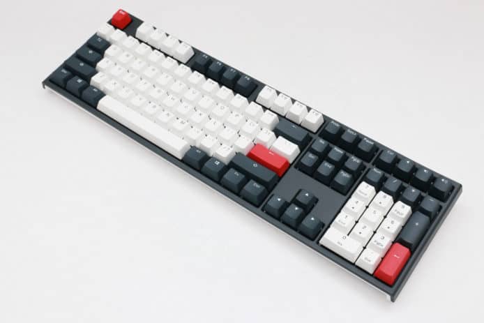Ducky ONE2 黑白紅 Tuxedo 機械鍵盤   全新配色設計 + 二色 PBT 鍵