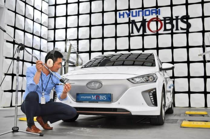 Hyundai Mobis 研發新技術   電動車水箱鬼面罩可發出低速警示聲
