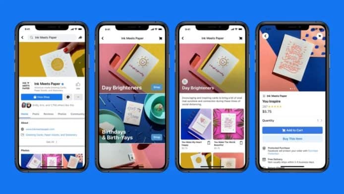 Facebook、Instagram 推新功能   商戶可免費開設網店