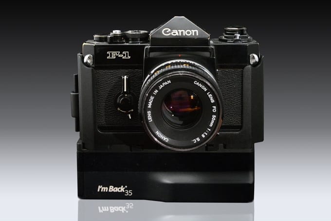 「I’m Back 35」菲林相機拍攝數碼相片   最新一代外觀更型+手動攝影+可拍片