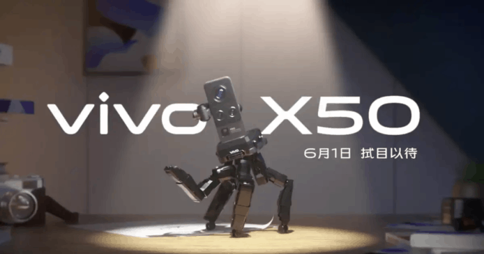 Vivo X50 手機　超大鏡頭 + 機械雲台