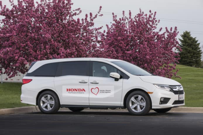 Honda 送美國10部負壓室客貨車　專運送遭受病毒感染人士