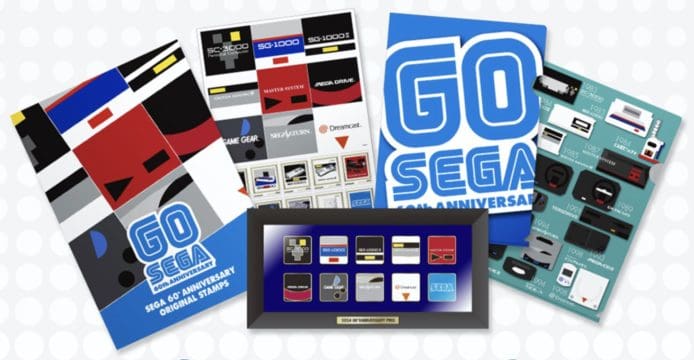 SEGA 主機紀念郵票發售   9款主機變身郵票，還有SEGA標誌