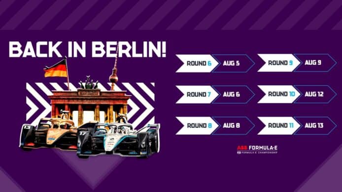 Formula E 疫後回歸   8 月 5 日柏林舊機場開賽