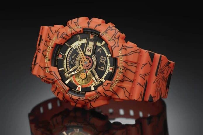 錶身橙、金配色極搶眼   G-Shock x 龍珠特別版下月底推出