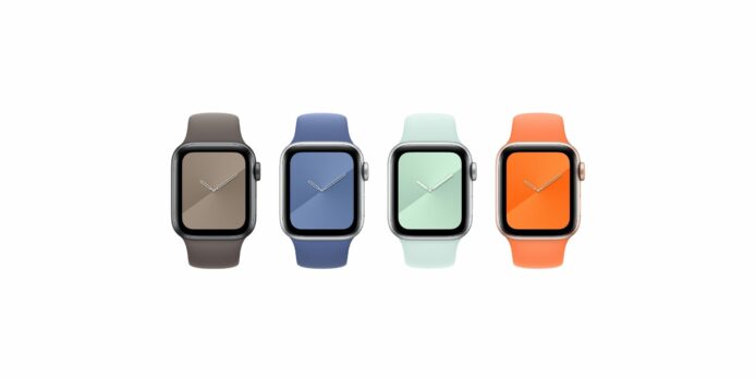 Apple Watch + iPhone 夏季新色　粉淡錶帶 + 矽膠機殼