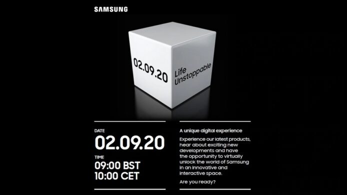 Samsung 第二場發佈會   Life Unstoppable 將於 9 月 2 日舉行