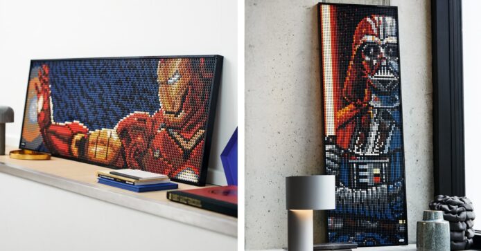 全新「LEGO Art」系列   砌出 Iron Man、Darth Vader 肖像海報