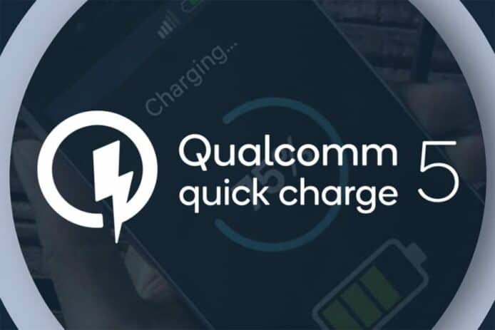 Qualcomm Quick Charge 5　5 分鐘快速充電 50%