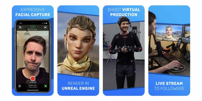 活用 Face ID 鏡頭   人物表情投影到 Unreal Engine