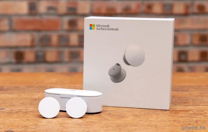 【評測】Microsoft Earbuds 無線耳機　開箱 音質分享 試用感想 控制Office軟件 藍牙入耳式