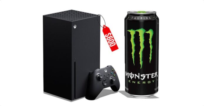 能量飲品 Monster Energy 推廣活動   洩漏 Xbox Series X 主機套裝售價