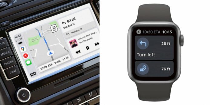 Google Maps iOS版大更新　重新支援 Apple Watch + 新 CarPlay 導航