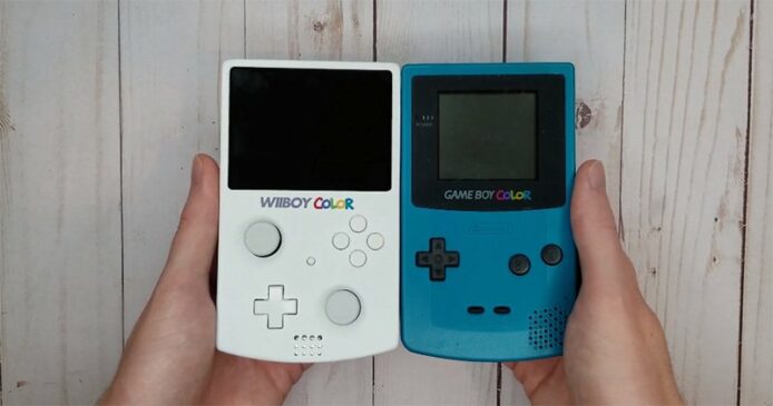 任天堂 Wii 改裝成 Game Boy 大小    外國神人DIY超大彩芒