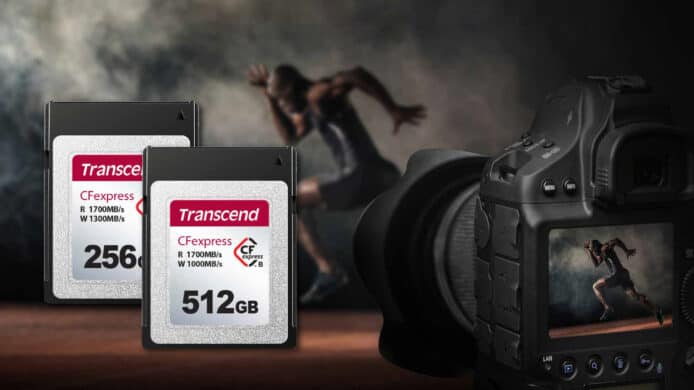 Transcend CFexpress 820 Type B 記憶卡  最大容量 512 GB + 資料復原軟件