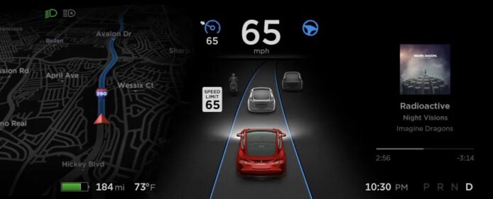 Tesla 自動駕駛系統將偵測車速限制　避免無辜超速被抄牌