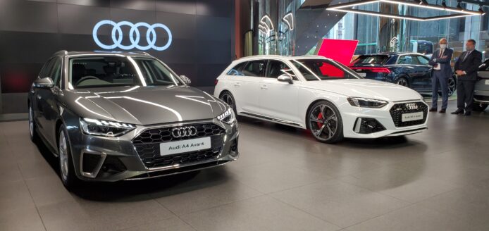 Audi A4 Avant、RS 4 Avant 抵港  全新 MMI 輕觸系統 + 高性能旅行車