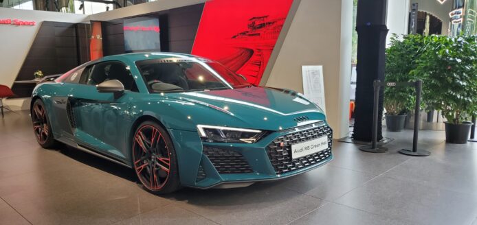 Audi 太古城開設旗艦陳列室　全球限量 R8 Green Hell 及 80 LS 經典車