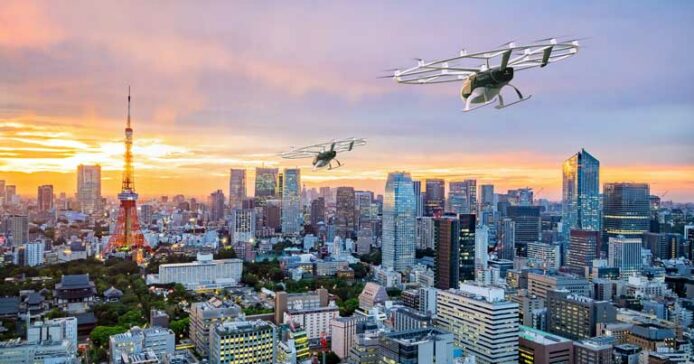 日本空中的士 3 年內有得坐   日航與德國企業 Volocopter 合作發展