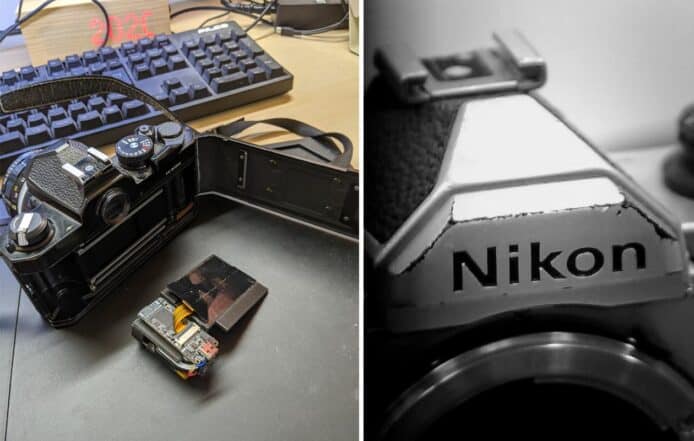 菲林相機數碼化毋須改裝【有片睇】日本神人幫Nikon FM加裝Wi-Fi
