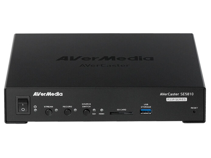 AVerMedia AVerCaster SE5810　串流直播 + 錄影伺服器