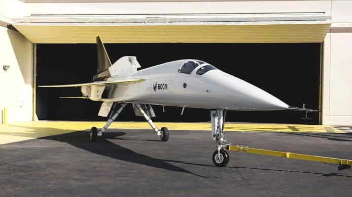 超音速飛機有新進展   Boom Supersonic 原型機明年測試