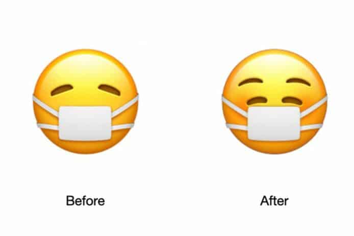 口罩 Emoji 更新變微笑　Samsung 已有 Apple 將跟進