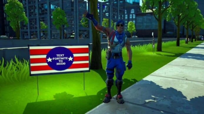 吸引電玩玩家投票   拜登於《Fortnite》推出地圖任務