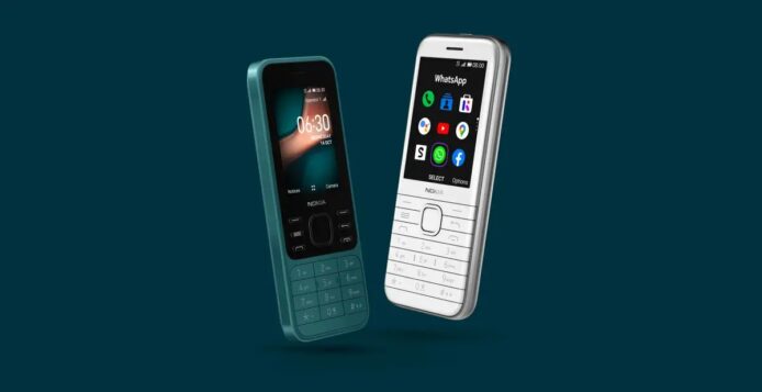 功能手機內置 FB、WhatsApp   Nokia 6300 / 8000 4G 發表