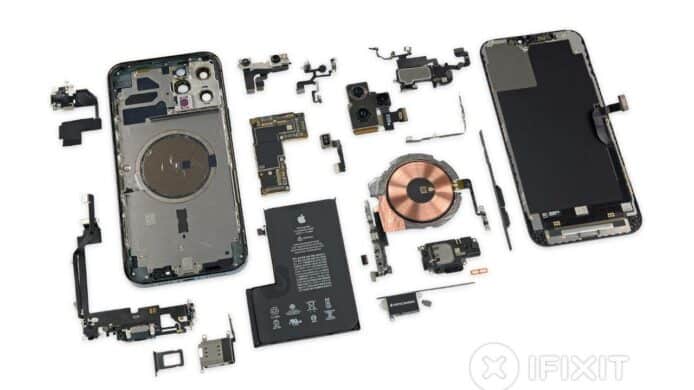 iPhone 12 Pro Max 外媒拆解    鏡頭模組 + 電池體積巨大
