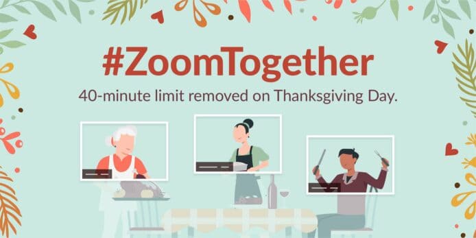 Zoom 推感恩節特別活動　所有用戶不限時進行網絡會議