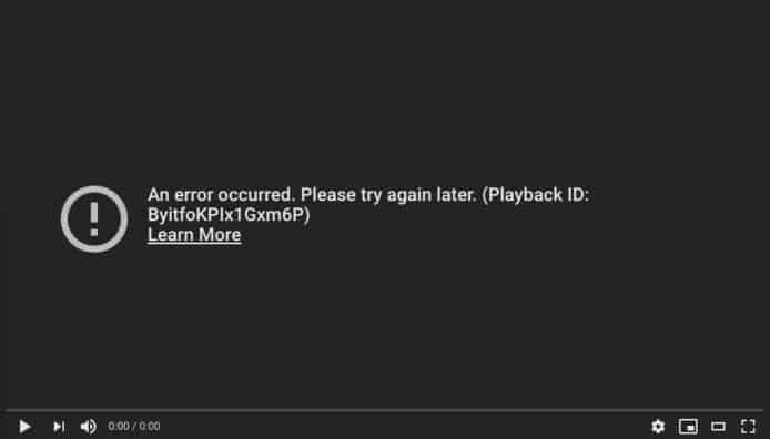 YouTube 全球故障 2 小時　無法觀看影片現已修復