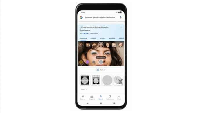 Google 採用 AR 技術   推出網上虛擬試妝功能