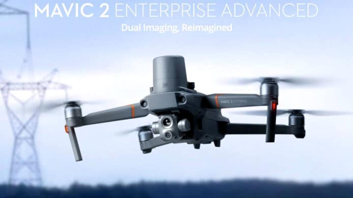 DJI 全新商用航拍機   Mavic 2 Enterprise Advanced 功能全面強化