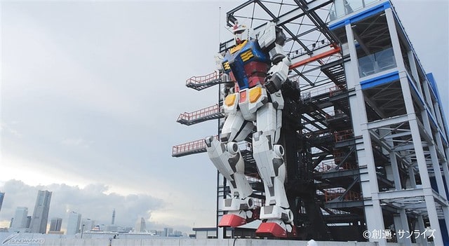 橫濱高達破兩項健力士世界紀錄　最大可動機械人＋最大可動高達