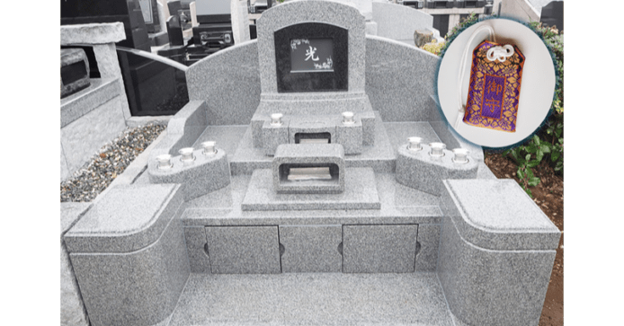 日本電子墓碑  一個墳墓多人使用 + 偵測親屬來訪換碑文