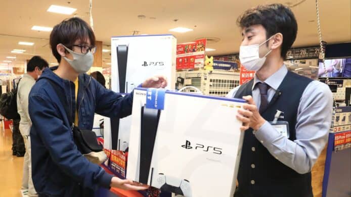 防炒家日本人手檢查12萬PS5登記   望令真正需要產品的人滿意
